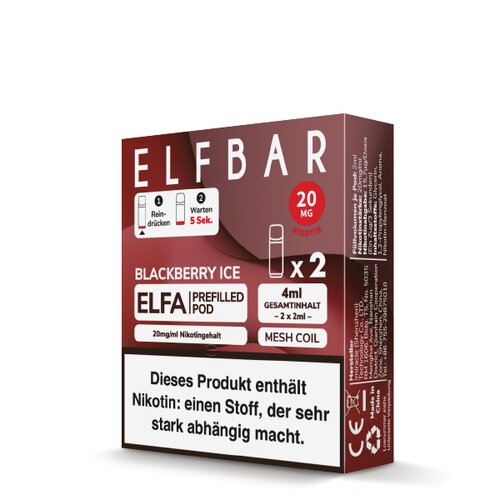 Elfa Pods - Blackberry Ice