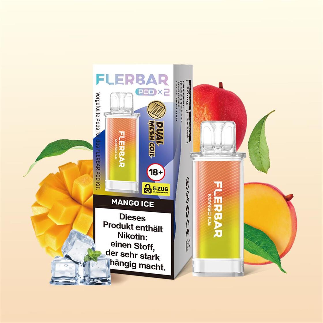 Flerbar Pods - Mango Ice