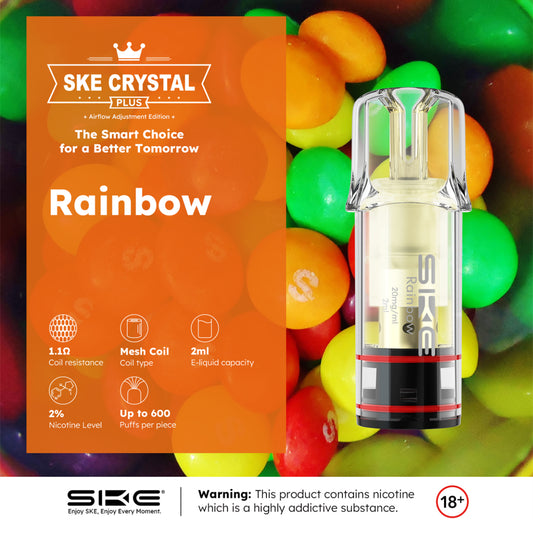 Crystal Plus Pods - Rainbow