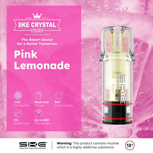 Crystal Plus Pods - Pink Lemonade