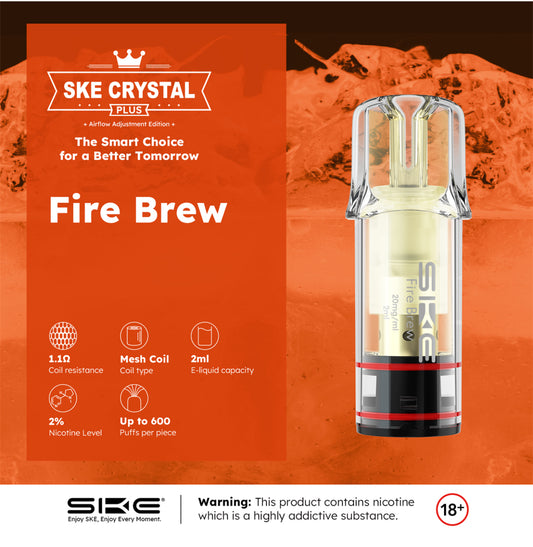 Crystal Plus Pods - Fire Brew