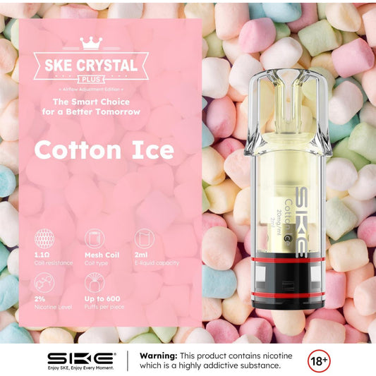 Crystal Plus Pods - Cotton Ice