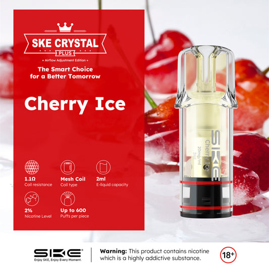 Crystal Plus Pods - Cherry Ice