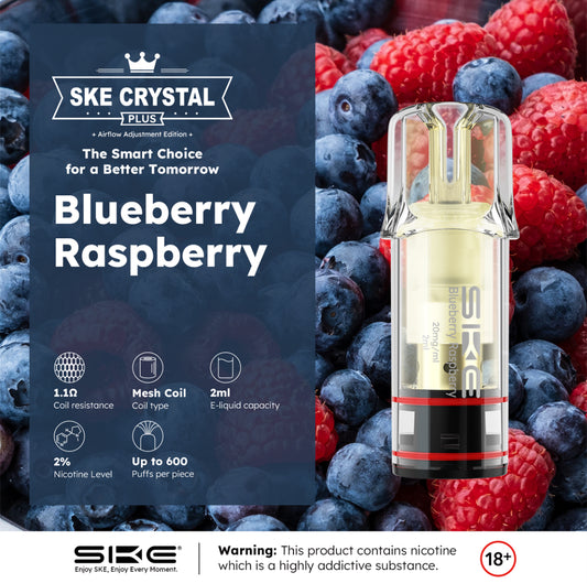 Crystal Plus Pods - Blueberry Raspberry