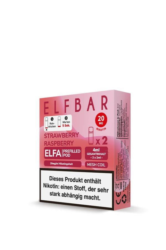 Elfa Pods - Strawberry Raspberry